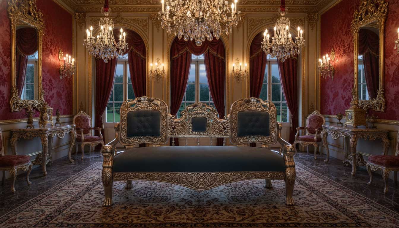 Regency Silver Damask Collection